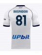 SSC Napoli Giacomo Raspadori #81 Venkovní Dres 2023-24 Krátký Rukáv